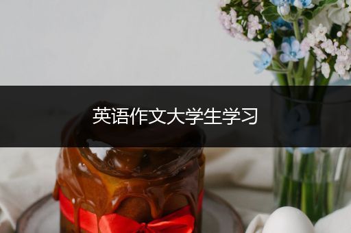 英语作文大学生学习