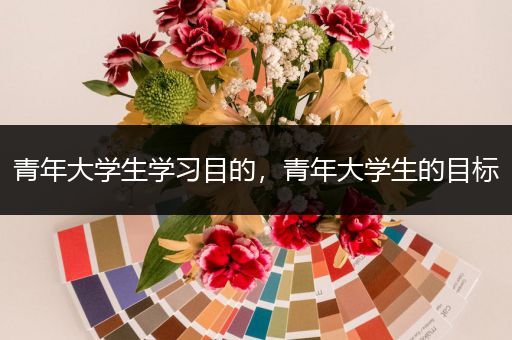 青年大学生学习目的，青年大学生的目标