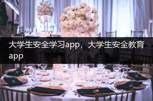大学生安全学习app，大学生安全教育app