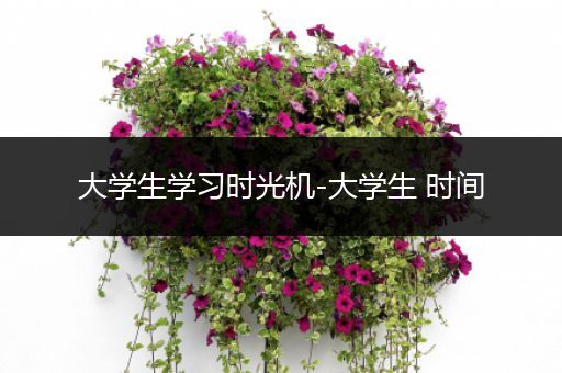 大学生学习时光机-大学生 时间