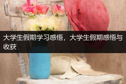 大学生假期学习感悟，大学生假期感悟与收获