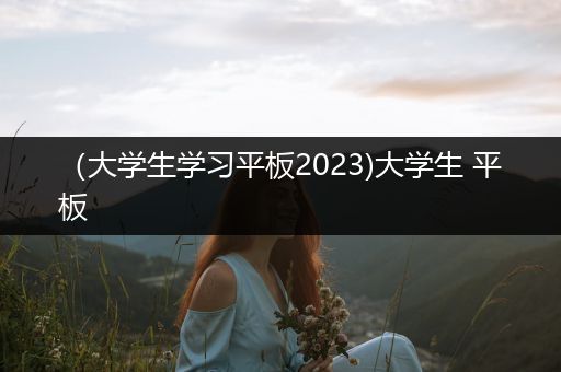 （大学生学习平板2023)大学生 平板