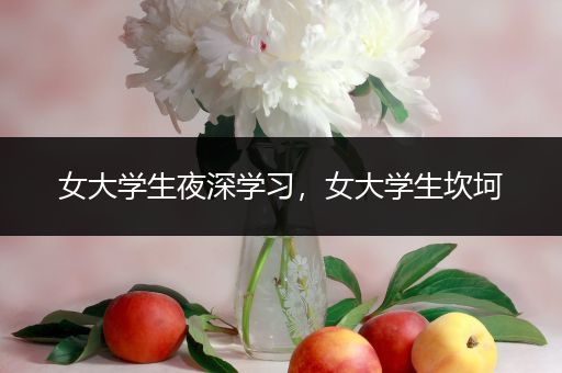 女大学生夜深学习，女大学生坎坷