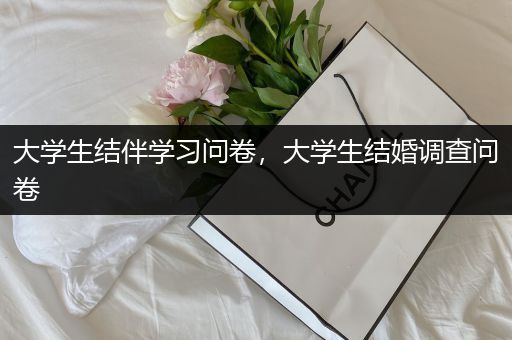 大学生结伴学习问卷，大学生结婚调查问卷