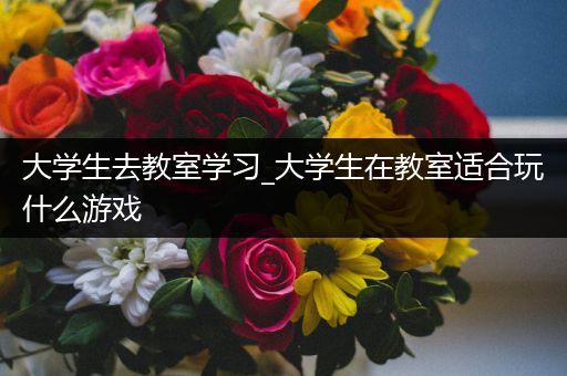 大学生去教室学习_大学生在教室适合玩什么游戏