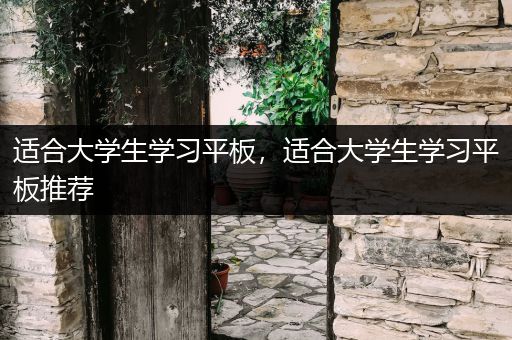 适合大学生学习平板，适合大学生学习平板推荐