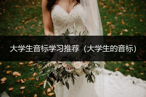 大学生音标学习推荐（大学生的音标）