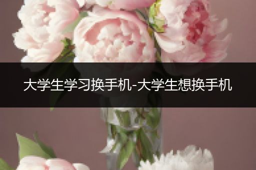 大学生学习换手机-大学生想换手机