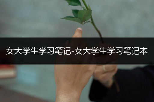 女大学生学习笔记-女大学生学习笔记本