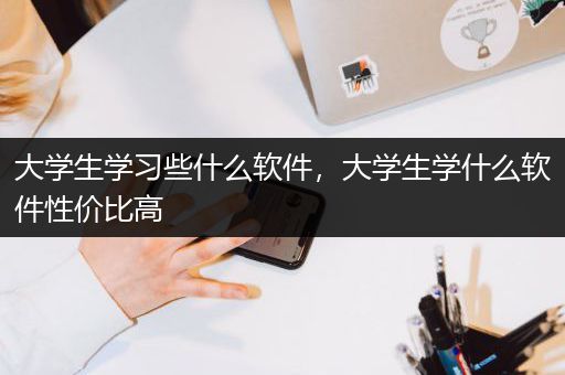 大学生学习些什么软件，大学生学什么软件性价比高