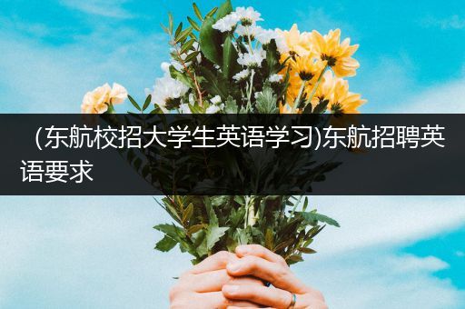 （东航校招大学生英语学习)东航招聘英语要求