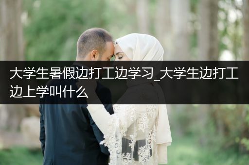 大学生暑假边打工边学习_大学生边打工边上学叫什么