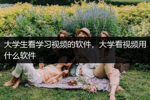大学生看学习视频的软件，大学看视频用什么软件