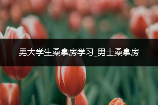 男大学生桑拿房学习_男士桑拿房