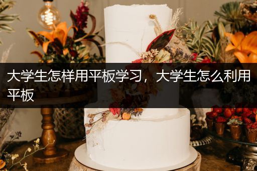 大学生怎样用平板学习，大学生怎么利用平板